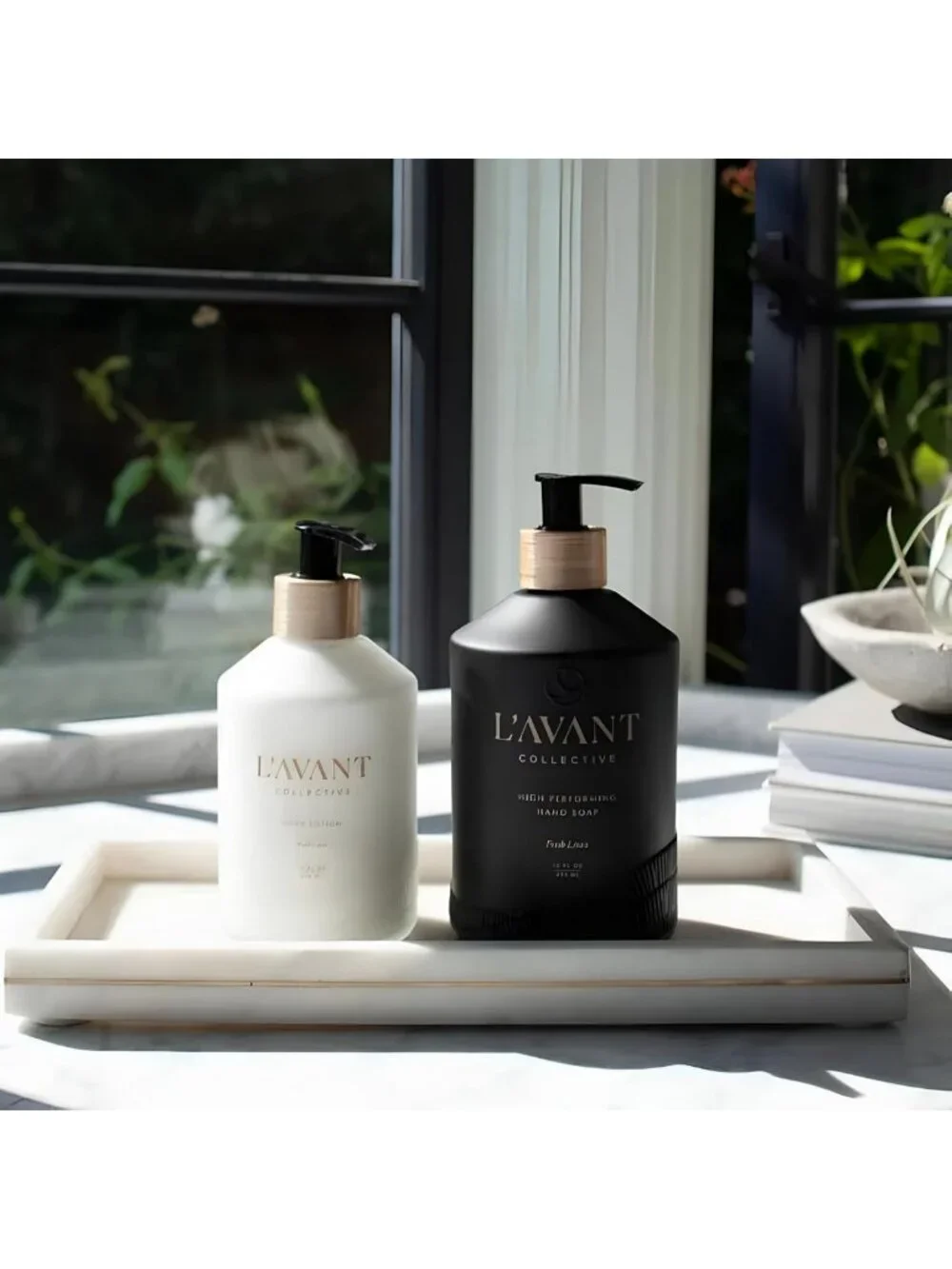 Luxurious Hand Lotion & Soap Set | Fresh Linen Scent | Soft, Smooth Hands | 2